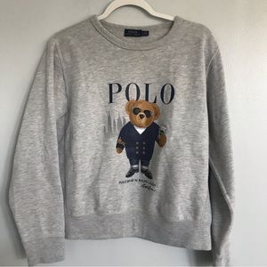Polo Ralph Lauren Teddy Bear Coffee Sweatshirt